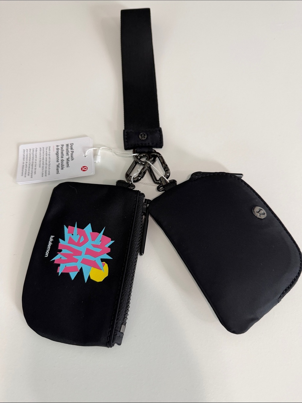 Lululemon - Dual Pouch Wristlet *Miami - NWT